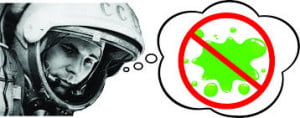 No burp in space