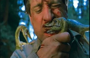 man eats dino?