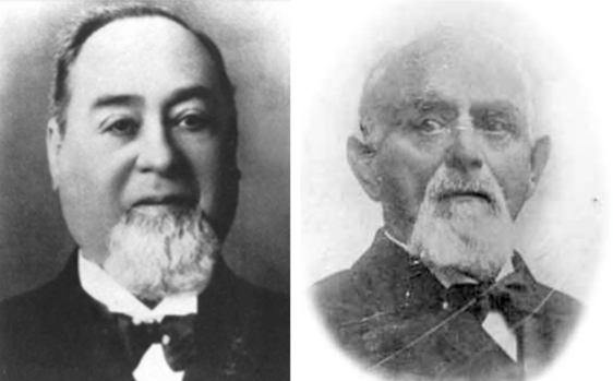 Levi Strauss y Jacob Davis.