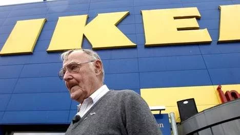 El fundador de IKEA Ingvar kamprad
