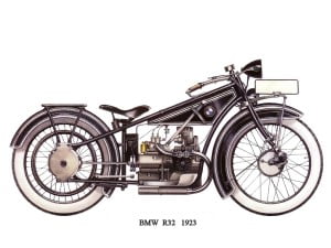 BMW R32, 1923. Primera moto BMW