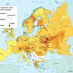 Alcance del elemento Cesio 137 en Europa
