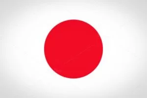 Hinomaru, bandera de Japón.