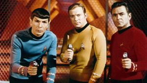 Spock, Kirk y Scotty