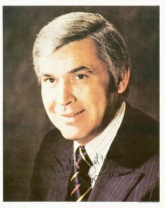 El Congresista Leo Ryan, asesinado en Jonestown.