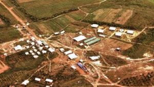Jonestown desde el aire 
