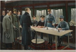 Alemania firma el armisticio