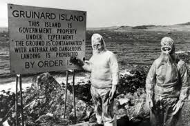 Limpiando la Isla de Gruinard